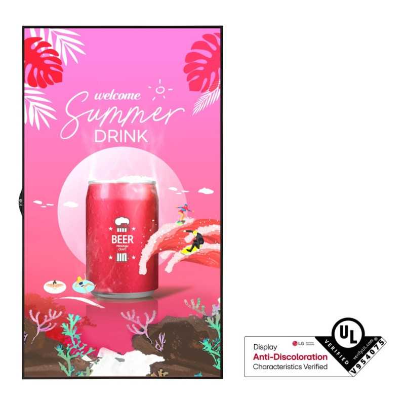 LG 55XS4P visualizzatore di messaggi Pannello piatto per segnaletica digitale 139,7 cm (55") LED 4000 cd/m² Full HD 55XS4P-B.AEU LG 55XS4P visualizzatore di messaggi Pannello piatto per segnaletica digitale 139,7 cm (55") LED 4000 cd/m² Full HD 55XS4P-B.AEU