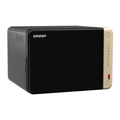 QNAP TS-664 NAS Tower Intel® Celeron® N5095 8 GB DDR4 0 TB QNAP QTS Nero, Bronzo