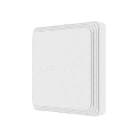 Keenetic Orbiter Pro Router/Extender/Access Point Wi-Fi mesh AC1300 con smart switch Gigabit a 2 porte e Power over Ethernet, 4