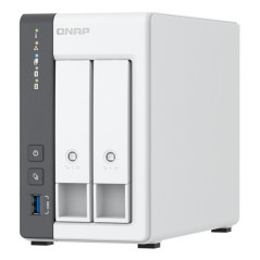 QNAP TS-216G server NAS e di archiviazione Tower Cortex-A Cortex-A55 4 GB HDD Bianco