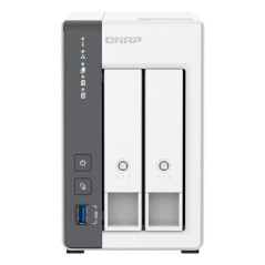 QNAP TS-216G server NAS e di archiviazione Tower Cortex-A Cortex-A55 4 GB HDD Bianco