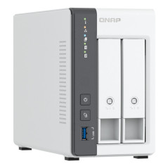 QNAP TS-216G server NAS e di archiviazione Tower Cortex-A Cortex-A55 4 GB HDD Bianco