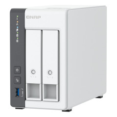 QNAP TS-216G server NAS e di archiviazione Tower Cortex-A Cortex-A55 4 GB HDD Bianco