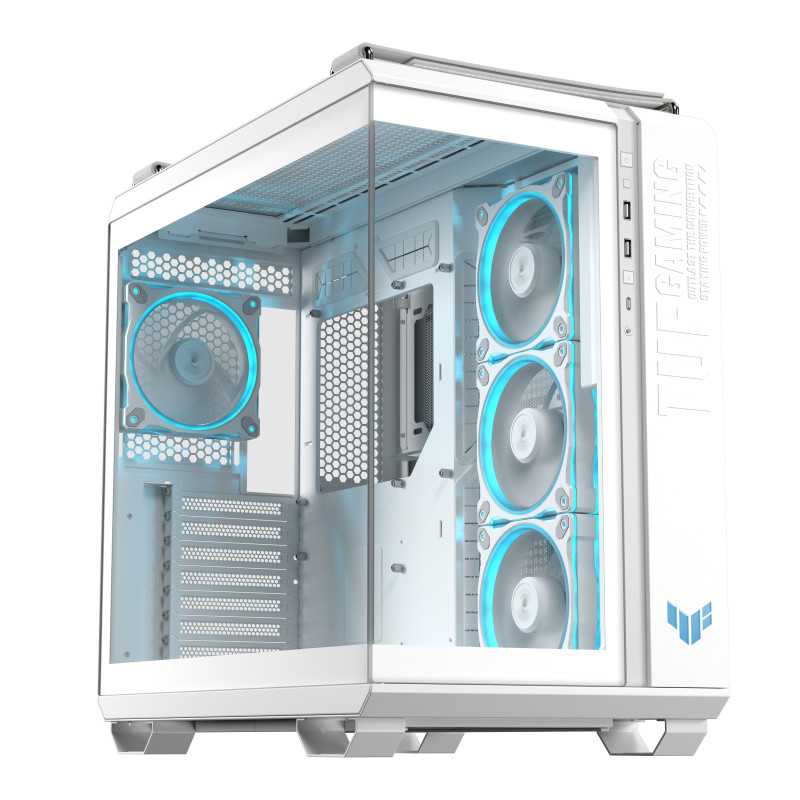 ASUS TUF GAMING GT502 Horizon TG ARGB White Midi Tower Bianco ASUS TUF GAMING GT502 Horizon TG ARGB White Midi Tower Bianco
