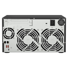 QNAP TS873A NAS Tower Ryzen Embedded V1500B 8 GB DDR4 0 TB QNAP Turbo System Nero