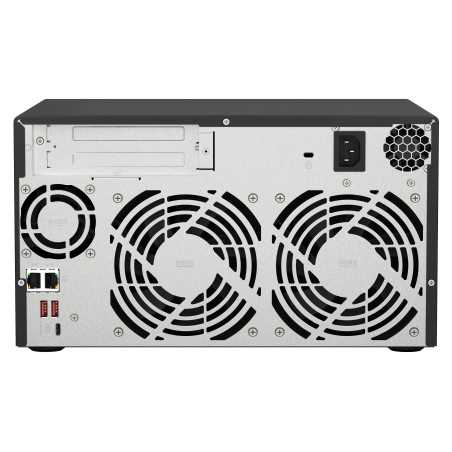 QNAP TS873A NAS Tower Ryzen Embedded V1500B 8 GB DDR4 0 TB QNAP Turbo System Nero