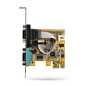 StarTech.com Scheda seriale PCI Express a due porte - Scheda di interfaccia seriale da PCIe a 2x RS232 (DB9)- 21050-PC-SERIAL-LP