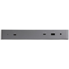 StarTech.com Dock Thunderbolt 3 compatibile con USB-C - Doppio monitor DisplayPort 1.4 4K 60Hz o doppio display HDMI - Laptop