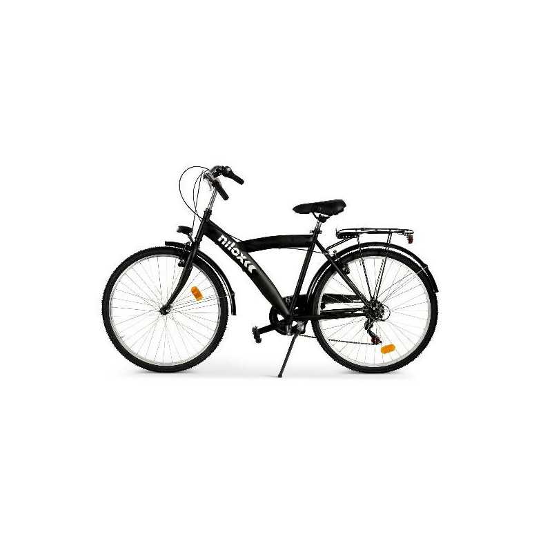 Nilox Bici Muscolare Bicicletta da città Acciaio Nero