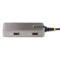 StarTech.com Adattatore Multiporta USB-C - Docking Station USB Type C HDMI 4K 60Hz con Hub a 3 Porte USB - P 104B-USBC-MULTIPORT