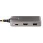 StarTech.com Adattatore Multiporta USB-C - Docking Station USB Type C HDMI 4K 60Hz con Hub a 3 Porte USB - P 104B-USBC-MULTIPORT