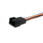 StarTech.com Cavo sdoppiatore per alimentatore ventola 4 pin 12'' - F/M DS4608-SR7U2100SGW