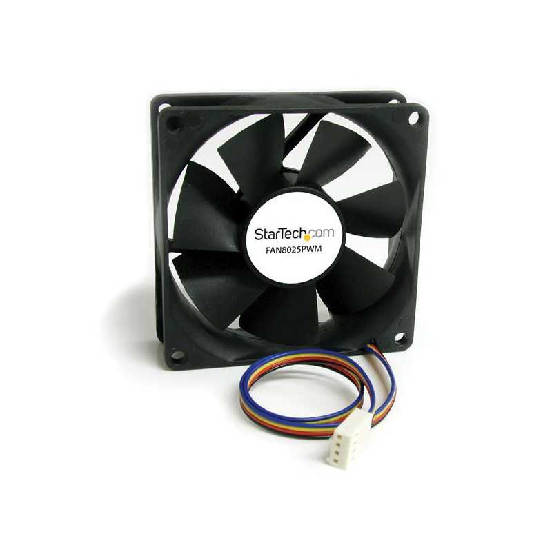 StarTech.com Ventola per case, connettore PWM (Pulse Width Modulation) 80x25mm FAN8025PWM