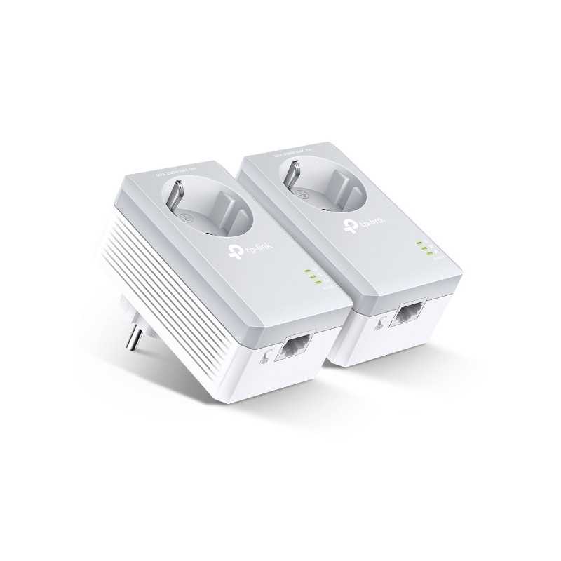TP-Link TLPA4010P KIT V5 adattatore di rete PowerLine 600 Mbit/s Collegamento ethernet LAN Bianco 2 pz
