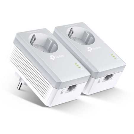 TP-Link TLPA4010P KIT V5 adattatore di rete PowerLine 600 Mbit/s Collegamento ethernet LAN Bianco 2 pz