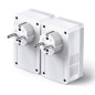 TP-Link TLPA4010P KIT V5 adattatore di rete PowerLine 600 Mbit/s Collegamento ethernet LAN Bianco 2 pz