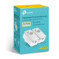 TP-Link TLPA4010P KIT V5 adattatore di rete PowerLine 600 Mbit/s Collegamento ethernet LAN Bianco 2 pz
