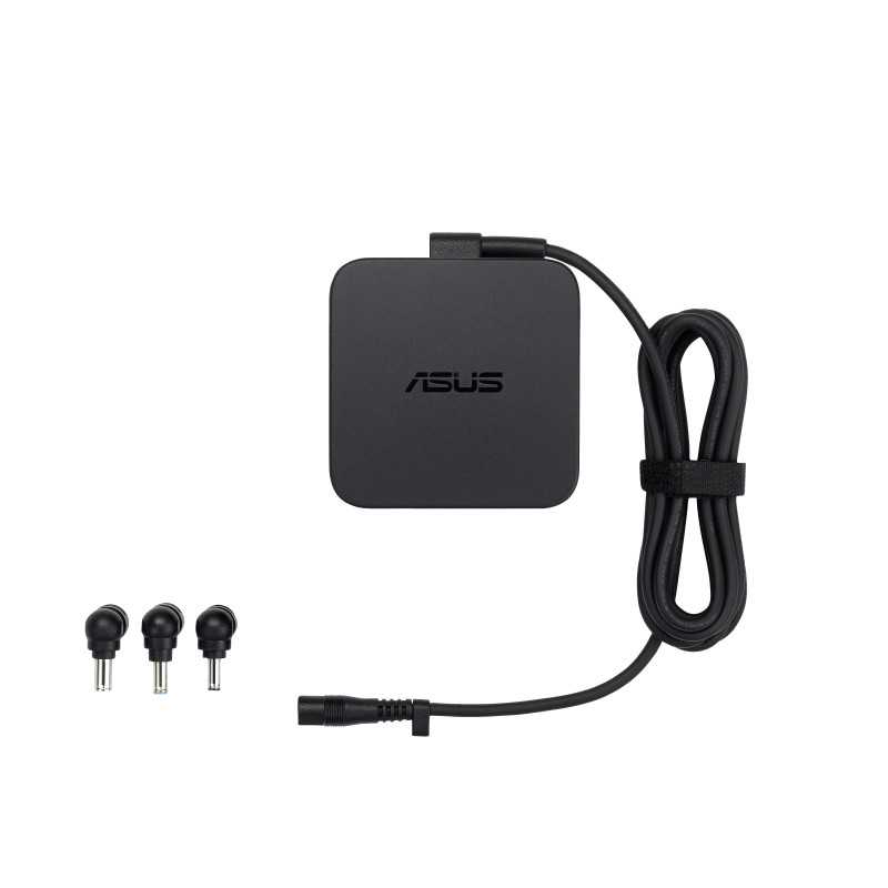 ASUS U65W-01 Universal Mini Mulit-tips Adaptor adattatore e invertitore Interno/esterno 65 W Nero ASUS U65W-01 Universal Mini Mulit-tips Adaptor adattatore e invertitore Interno/esterno 65 W Nero