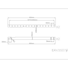Multibrackets 5507 Accessorio per il montaggio del monitor