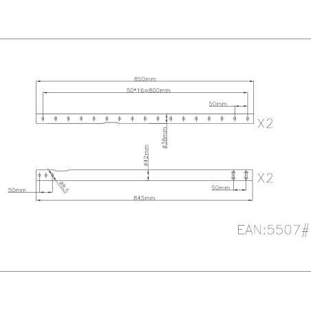 Multibrackets 5507 Accessorio per il montaggio del monitor