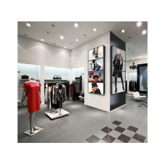 Peerless DS-VW665 Supporto per display espositivi 165,1 cm (65") Nero