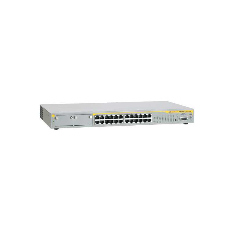 Allied Telesis 10/100TX x 24 ports Managed Fast Ethernet Layer 2+ Switch Gestito L2+ 1U