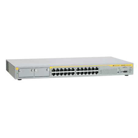 Allied Telesis 10 100TX x 24 ports Managed Fast Ethernet Layer 2+ Switch Gestito L2+ 1U