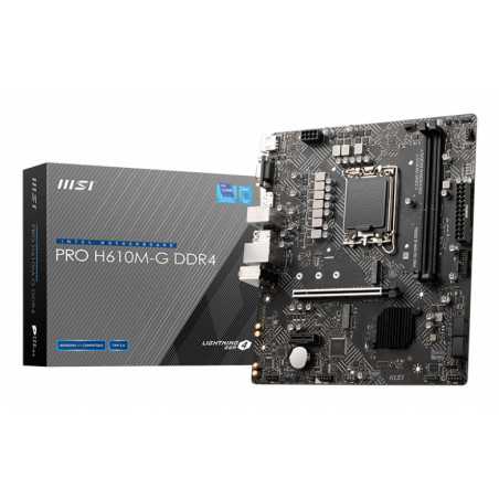 MSI PRO H610M-G DDR4 scheda madre Intel H610 LGA 1700 micro ATX