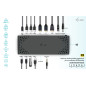 i-tec USB-C Triple Display Docking Station Gen 2 + Power Delivery 100W C31TRIPLE4KDOCKPDIT