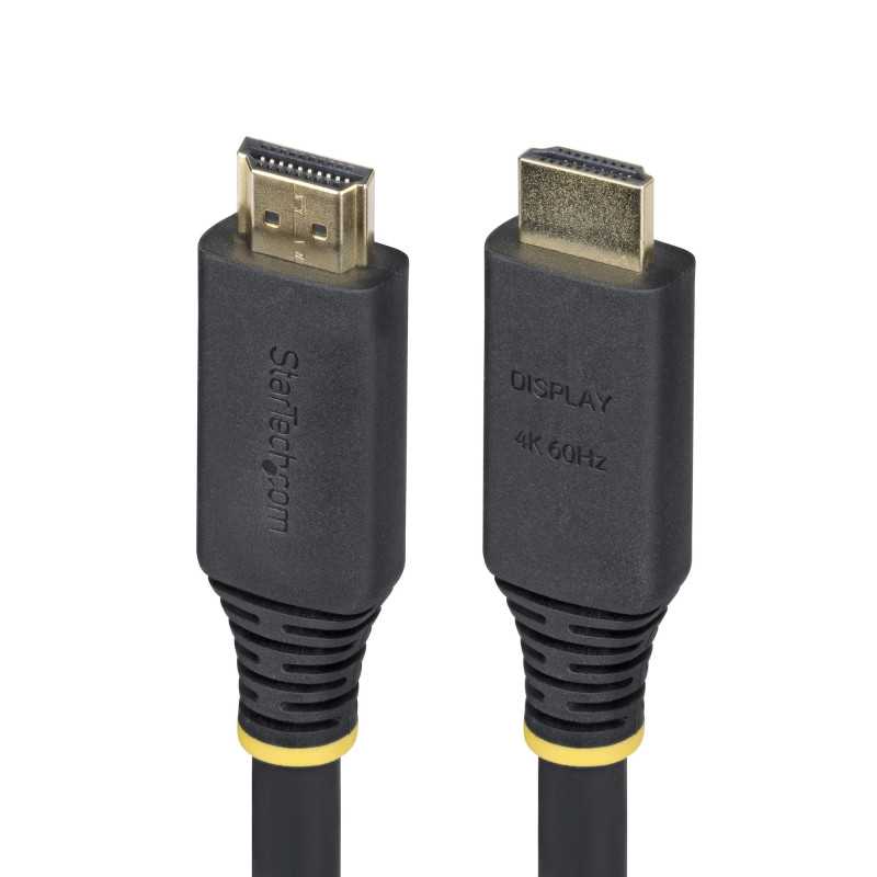 StarTech.com Cavo HDMI HDMI2-CABLE-4K60-10M attivo ad alta velocità da 10m, 4K 60Hz/1440p 144Hz, HDR10/HDCP 2.2/ARC, 18Gbps