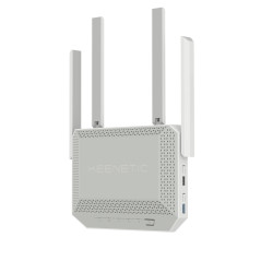 Keenetic Tita﻿n Router Multi-Gigabit Wi-Fi 7 BE7200 mesh con smart switch con 1 porta 10G, 1 porta 2.5G e 4 porte 1G, porte USB