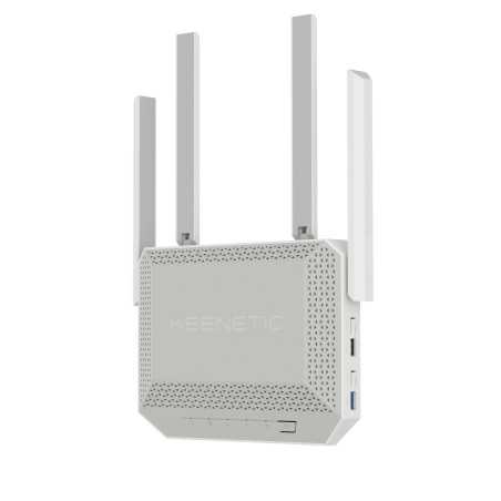 Keenetic Tita﻿n Router Multi-Gigabit Wi-Fi 7 BE7200 mesh con smart switch con 1 porta 10G, 1 porta 2.5G e 4 porte 1G, porte USB
