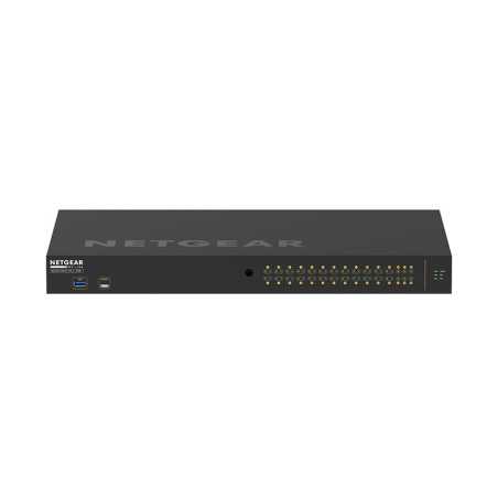 NETGEAR GSM4230P-100EUS switch di rete Gestito L2 L3 Gigabit Ethernet (10 100 1000) Supporto Power over Ethernet (PoE) 1U Nero