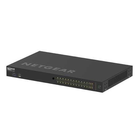 NETGEAR GSM4230P100EUS switch di rete Gestito L2/L3 Gigabit Ethernet (10/100/1000) Supporto Power over Ethernet (PoE) 1U Nero