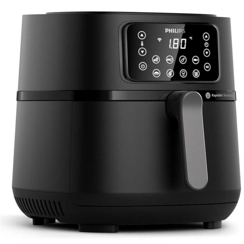 Philips 5000 series Airfryer 7.2L, Friggitrice ad aria 16-in-1, App per ricette , accessorio teglia HD9285/93 Philips 5000 series Airfryer 7.2L, Friggitrice ad aria 16-in-1, App per ricette , accessorio teglia HD9285/93
