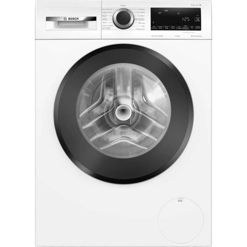 Bosch Serie 6 WGG254Z0IT lavatrice Caricamento frontale 10 kg 1400 Giri/min Nero, Bianco Bosch Serie 6 WGG254Z0IT lavatrice Caricamento frontale 10 kg 1400 Giri/min Nero, Bianco