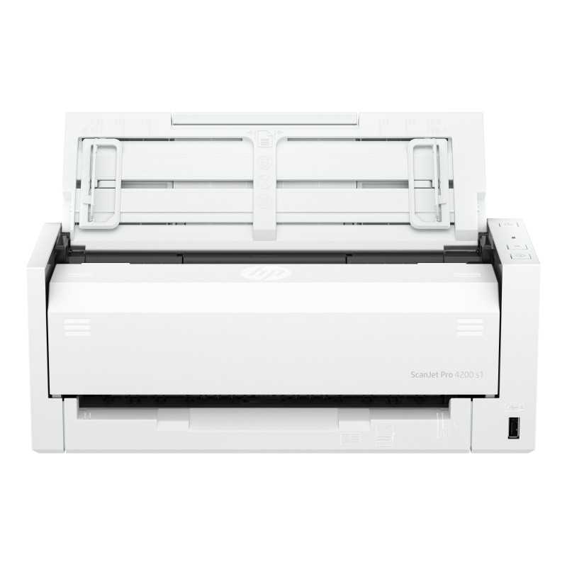 HP ScanJet Pro 4200 s1 Scanner ADF 600 x 600 DPI A4 Blu, Bianco HP ScanJet Pro 4200 s1 Scanner ADF 600 x 600 DPI A4 Blu, Bianco