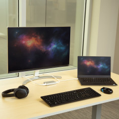 StarTech.com Adattatore USB-C Multiporta - Docking Station da viaggio USB-C con HDMI 4K - 60W Alimentazione Pass-Through, GbE,