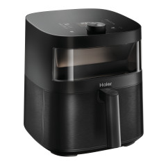Haier Friggitrice ad aria I-Master Serie 5 Nero, Capacità 7 L, Range di temperatura 40°-200°, 9 in 1, Accessoriata