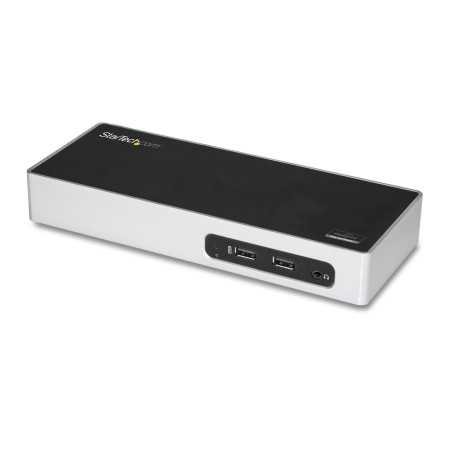 StarTech.com Docking Station USB 3.0 - Laptop Dock per doppio monitor con HDMI e DVI/VGA Video - Hub a 6 porte USB 3.1 G DK30ADD