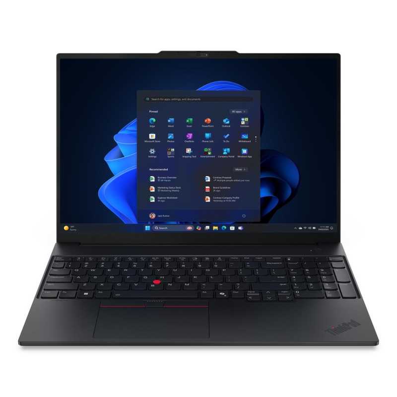 Lenovo ThinkPad E16 Gen 3 (Intel) Intel Core Ultra 5 255U Computer portatile 40,6 cm (16") WUXGA 16 GB DDR5-SDRAM 512 GB SSD Lenovo ThinkPad E16 Gen 3 (Intel) Intel Core Ultra 5 255U Computer portatile 40,6 cm (16") WUXGA 16 GB DDR5-SDRAM 512 GB SSD