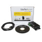 StarTech.com Adattatore seriale 1 porta USB a RS-422/RS-485 in metallo per industria con isolamento ICUSB422IS