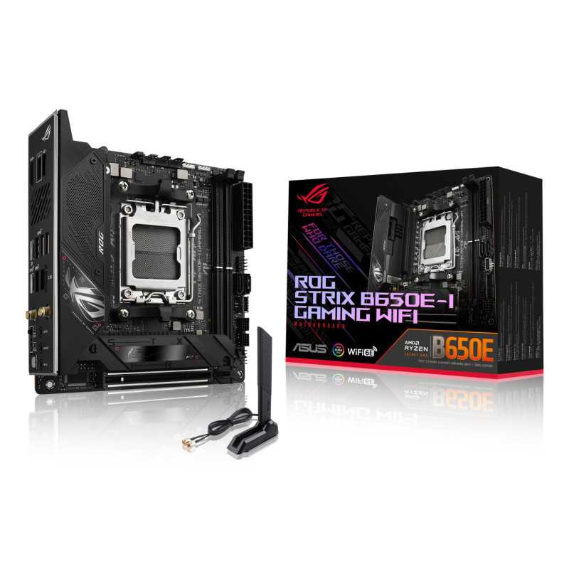 ASUS ROG STRIX B650E-I GAMING WIFI AMD B650 Socket AM5 mini ITX ASUS ROG STRIX B650E-I GAMING WIFI AMD B650 Socket AM5 mini ITX