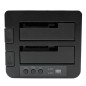 StarTech.com Docking Station per Hard Disk a 2 Slot - Duplicatore Standalone USB 3.0 (5 Gbps)/eSATA per SSD/HDD SATA SDOCK2U33RE