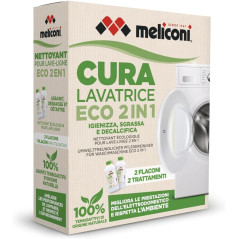 Meliconi Cura Lavatrice Liquido Eco 2-in-1, Igienizzante e Anticalc...
