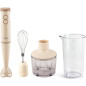 Tognana Iridea, Frullatore a Immersione 3in1, plastica-acciaio inox,Champagne Tognana Iridea, Frullatore a Immersione 3in1, plastica-acciaio inox,Champagne