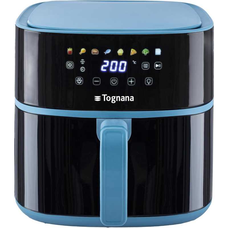 Tognana Iridea, Friggitrice ad aria 8 L, Plastica-Acciaio Inox Tognana Iridea, Friggitrice ad aria 8 L, Plastica-Acciaio Inox