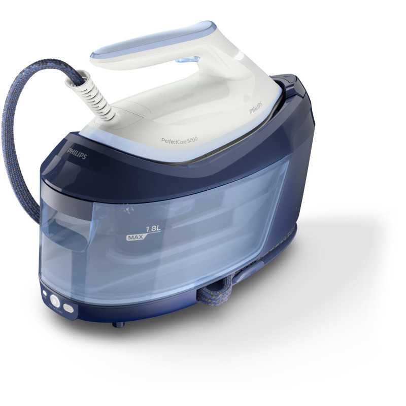 Philips 6000 series PerfectCare PSG6026/20, Ferro da stiro generatore di vapore, 2400W, 1.8L