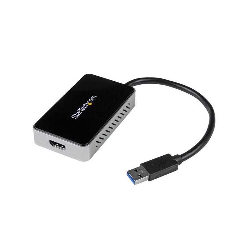 StarTech.com Adattatore scheda video esterna per più monitor USB 3.0 a HDMI con hub USB a 1 porta – 1920x1200 / 1080p USB32HDEH StarTech.com Adattatore scheda video esterna per più monitor USB 3.0 a HDMI con hub USB a 1 porta – 1920x1200 / 1080p USB32HDEH