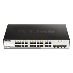 D-Link DGS-1210-20 Gestito L2 Gigabit Ethernet (10 100 1000) 1U Nero